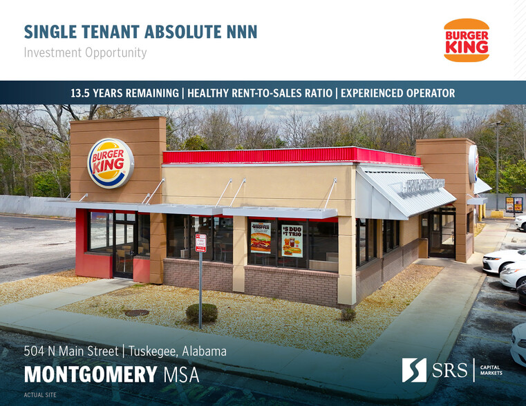 504 N Main St, Tuskegee, AL à vendre - Photo de l’immeuble – Image 1 sur 6
