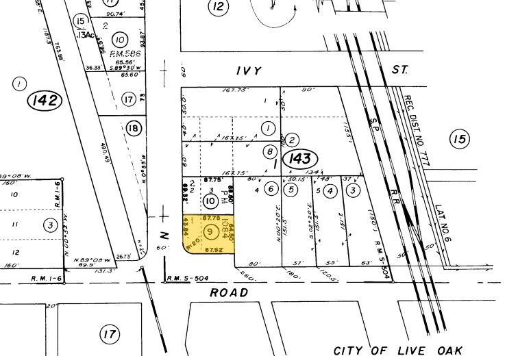 2687 Pennington Rd, Live Oak, CA à vendre - Plan cadastral – Image 2 sur 2