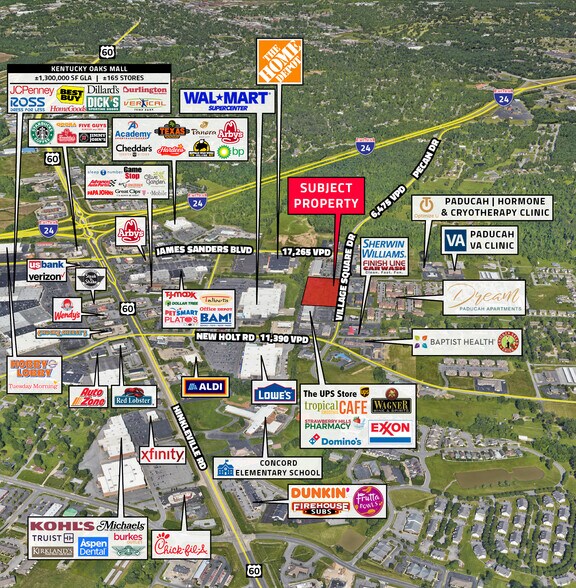 4735 Village Square Dr, Paducah, KY à vendre - Photo de l’immeuble – Image 3 sur 8