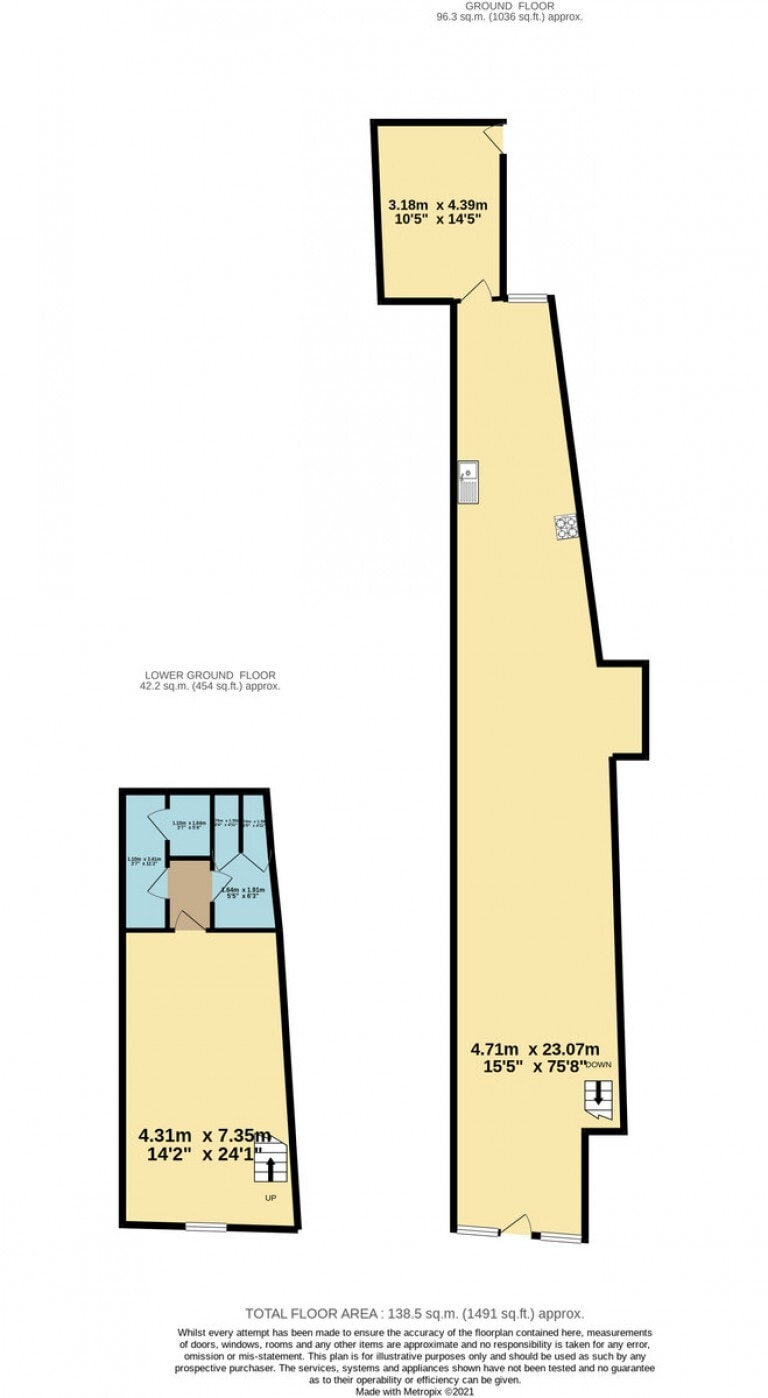 420 St John St, Londres à louer Plan d’étage– Image 1 sur 1