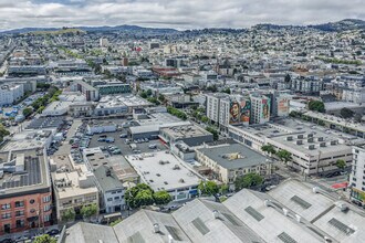 2761-2765 16th St, San Francisco, CA - Vue aérienne vue de carte