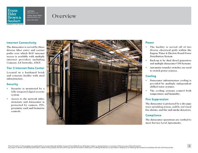 Eugene Springfield Datacenter, Eugene, OR à louer - Photo de l’immeuble – Image 3 sur 3