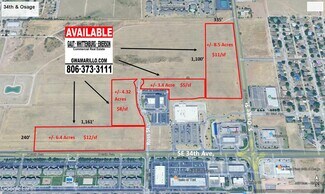 Plus de détails pour SE 34th Ave & Osage St, Amarillo, TX - Terrain à vendre