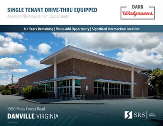 Plus de détails pour 1500 Piney Forest Rd, Danville, VA - Local commercial à vendre