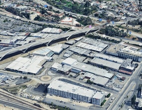 651 Anderson St, Los Angeles, CA - Vue aérienne vue de carte