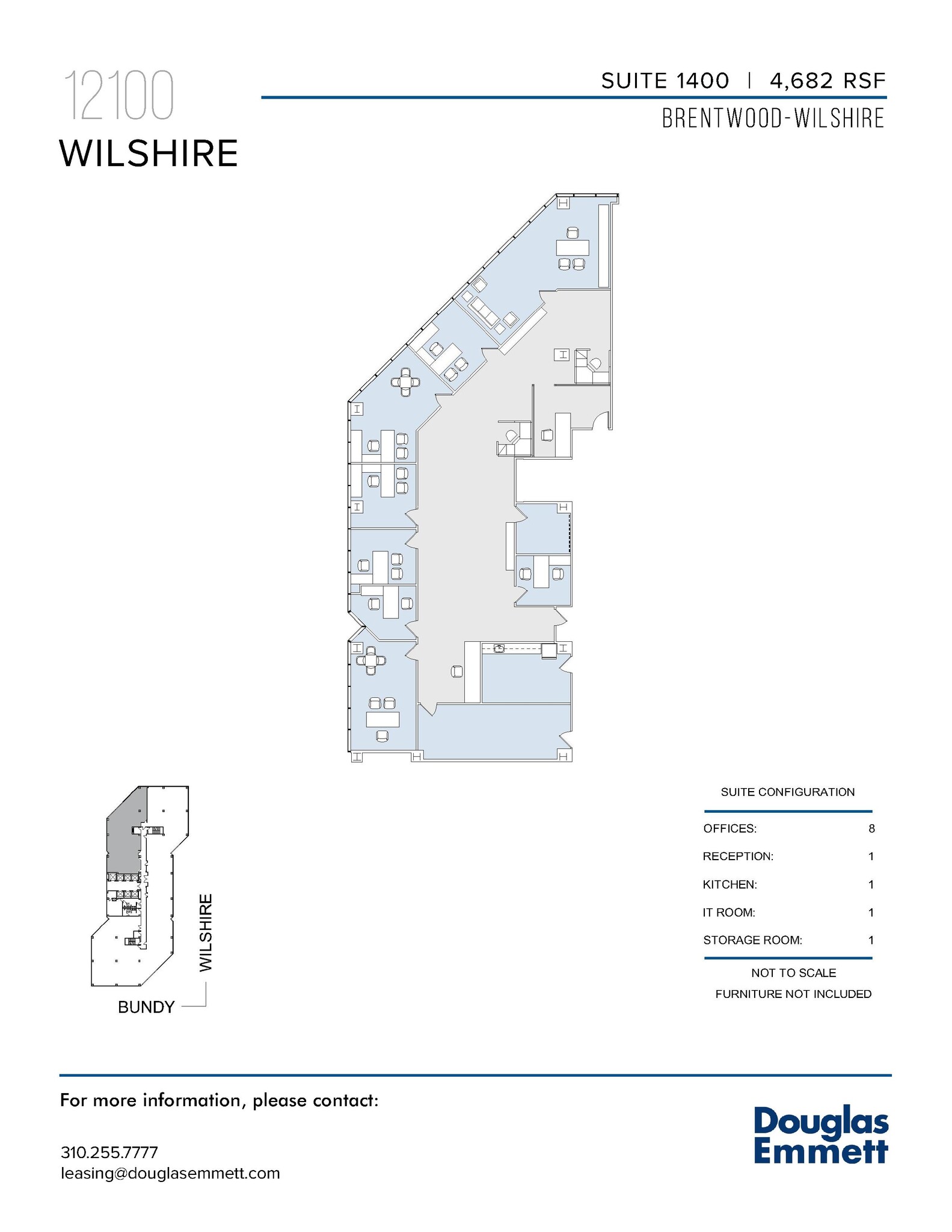 12100 Wilshire Blvd, Los Angeles, CA à louer Plan d’étage– Image 1 sur 1