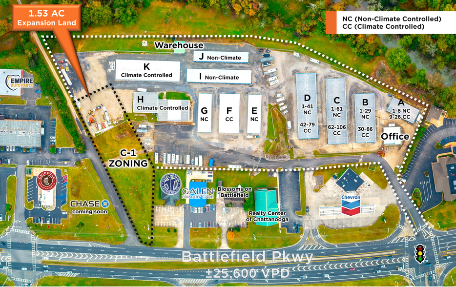 133 Kellerhals Ln, Fort Oglethorpe, GA à vendre - Photo de l’immeuble – Image 2 sur 19