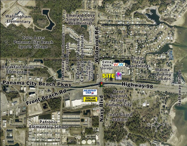 7102 Front Beach Rd, Panama City Beach, FL à vendre - Photo de l’immeuble – Image 2 sur 4
