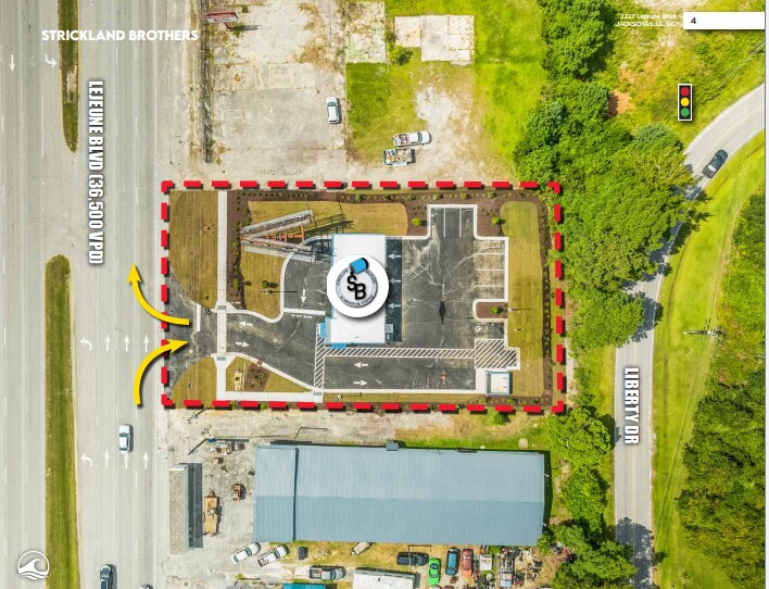 2227 Lejeune Blvd, Jacksonville, NC à vendre - Photo de l’immeuble – Image 3 sur 3