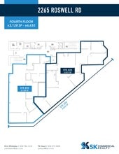 2265 Roswell Rd, Marietta, GA à louer Plan d’étage– Image 1 sur 1
