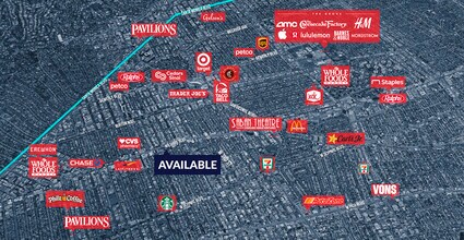 8900 Wilshire Blvd, Beverly Hills, CA - Vue aérienne  vue de carte