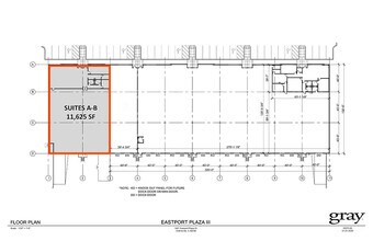 1607 Eastport Plaza Dr, Collinsville, IL à louer Plan d’étage– Image 2 sur 4