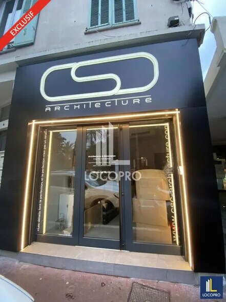 Local commercial dans Cannes à louer - Photo de l’immeuble – Image 1 sur 12