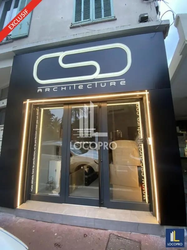 Local commercial dans Cannes à louer Photo de l’immeuble– Image 1 sur 13