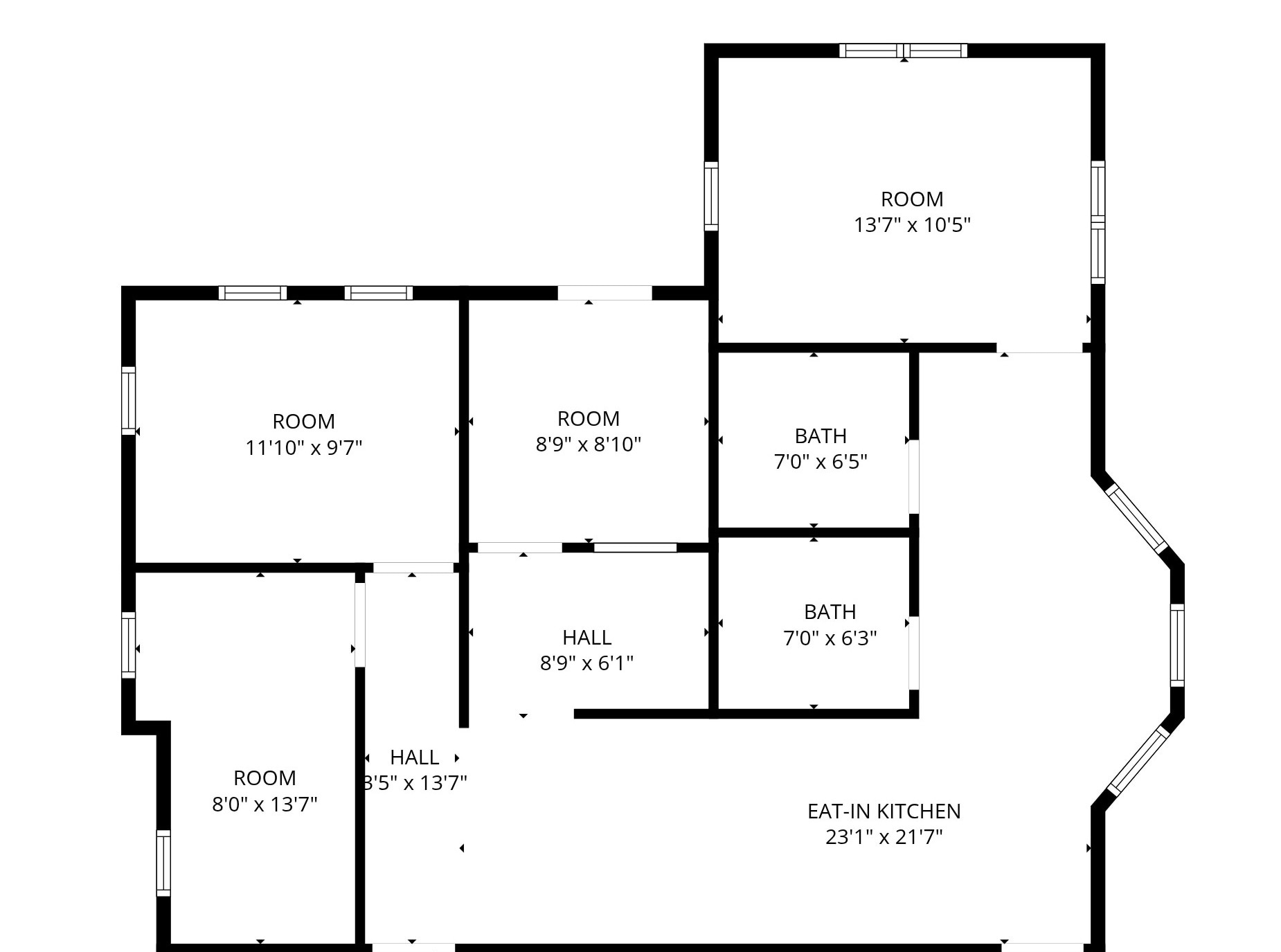 847 Steves Ave, San Antonio, TX à louer Plan d’étage– Image 1 sur 1
