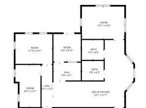 847 Steves Ave, San Antonio, TX à louer Plan d’étage– Image 1 sur 1