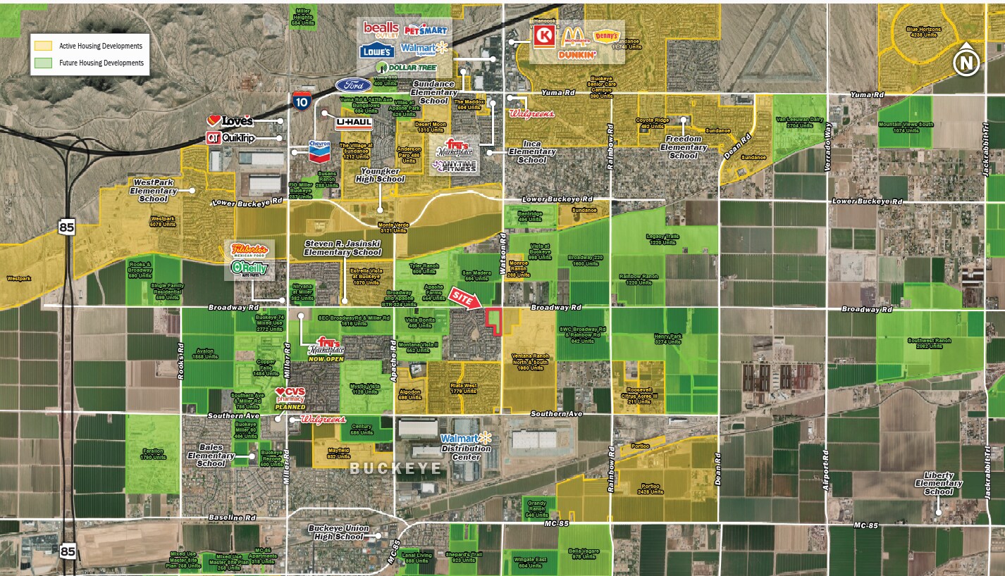 SWC Broadway & Watson, Buckeye, AZ à vendre Photo de l’immeuble– Image 1 sur 3