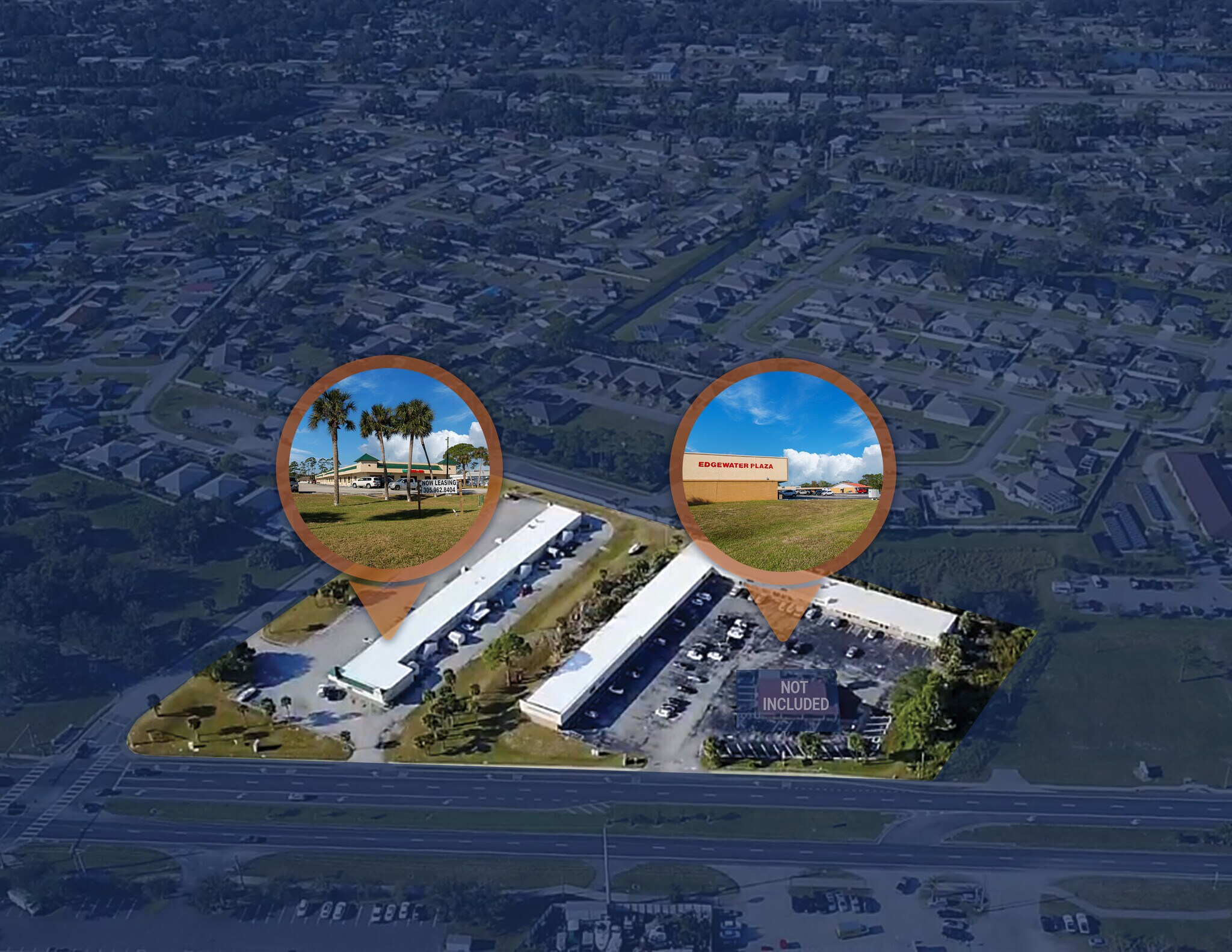 Edgewater Retail Portfolio | 39,000 SF portefeuille de 2 biens à vendre sur LoopNet.fr Aérien– Image 1 sur 38