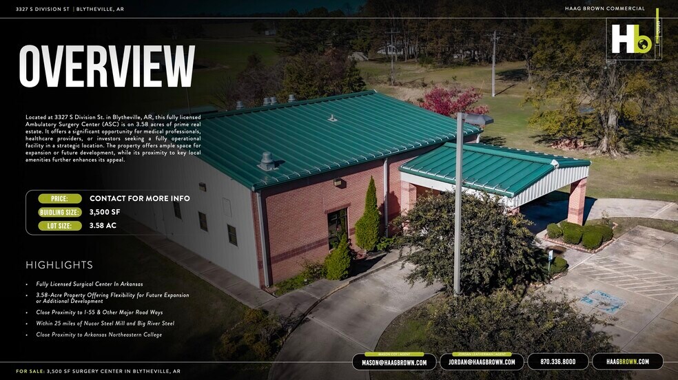 3327 S Division St, Blytheville, AR à vendre - Photo de l’immeuble – Image 2 sur 5