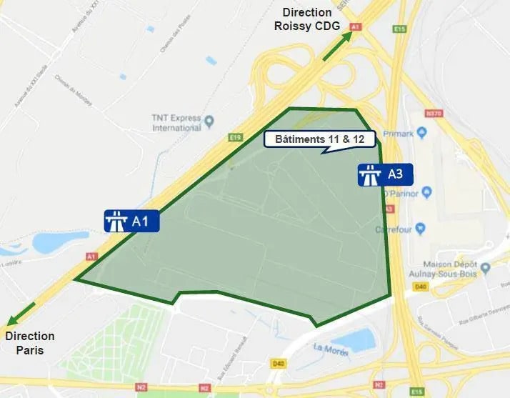 Local d’activités dans Aulnay-Sous-Bois à louer - Plan d’étage – Image 3 sur 3