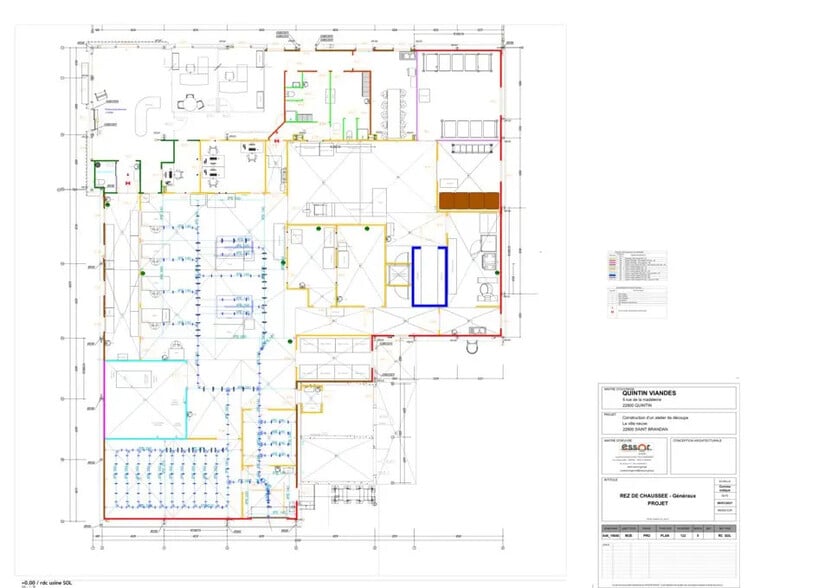 Local d'activités dans Saint-Brandan à vendre - Plan d’étage – Image 2 sur 2