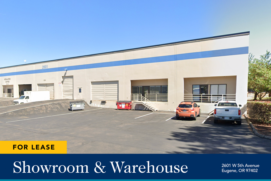 2601 W 5th Ave, Eugene, OR à louer - Photo de l’immeuble – Image 1 sur 1