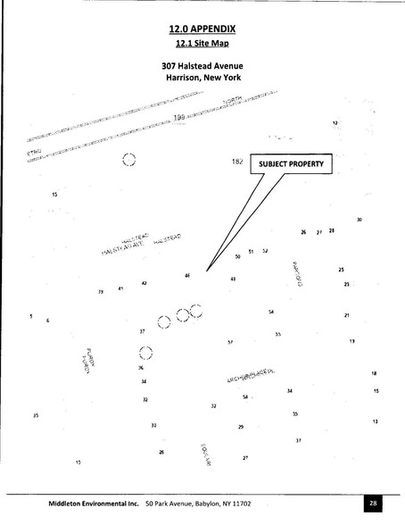 305-307 Halstead Ave, Harrison, NY à vendre - Plan de site – Image 3 sur 7