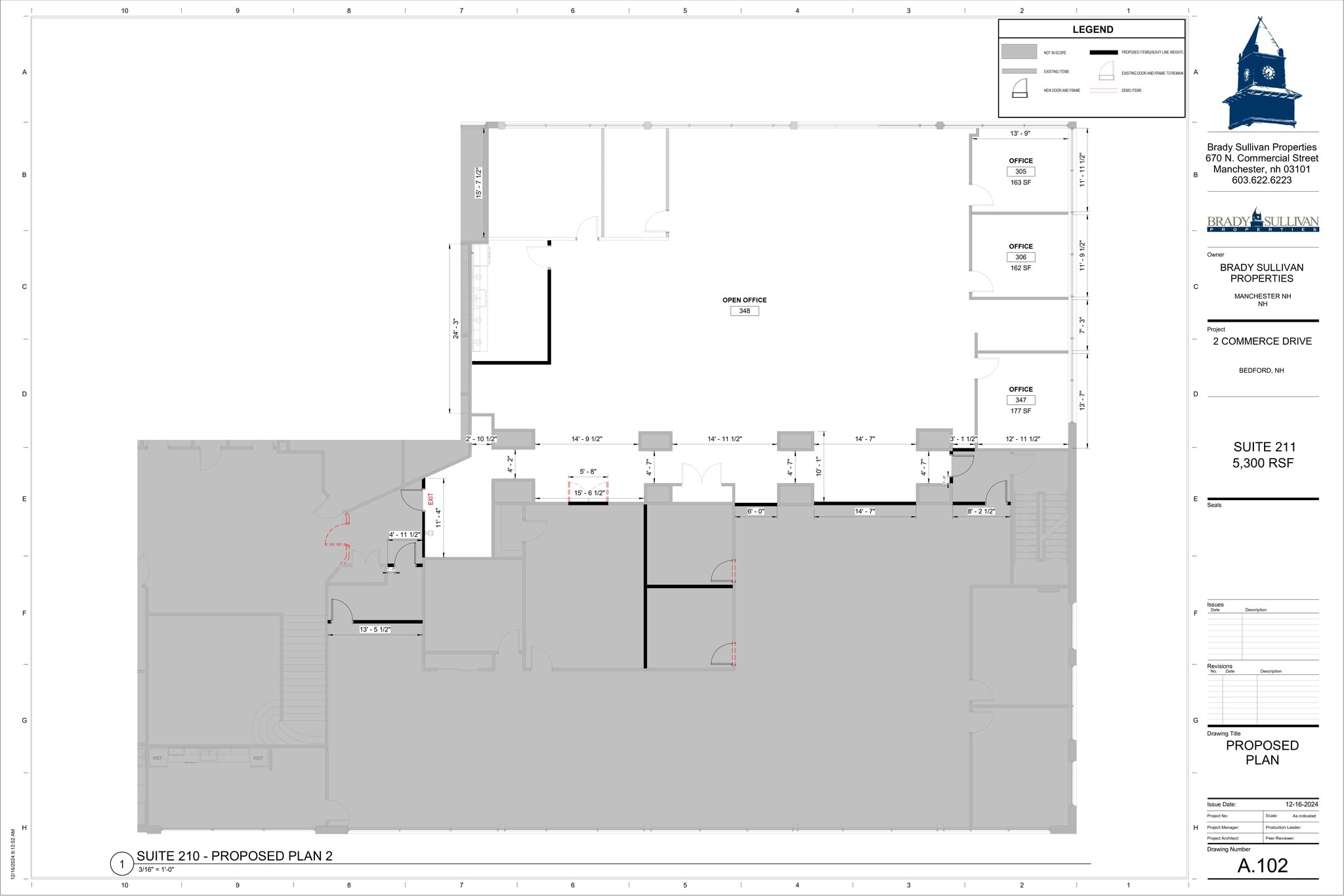 2 Commerce Dr, Bedford, NH à louer Plan de site– Image 1 sur 10