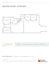 50 Osgood Pl, San Francisco, CA à louer Plan d’étage– Image 1 sur 1