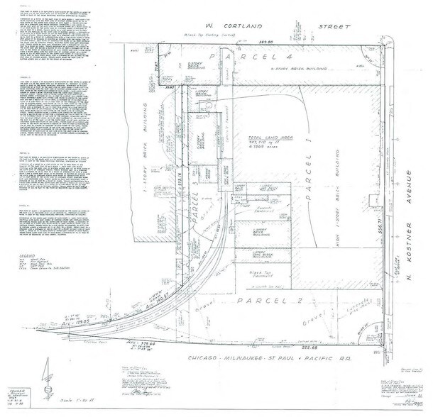 1830-1856 N Kostner Ave, Chicago, IL à vendre - Plan cadastral – Image 2 sur 2