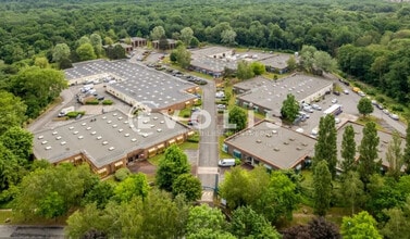 Croissy-Beaubourg - VUE AÉRIENNE vue de carte