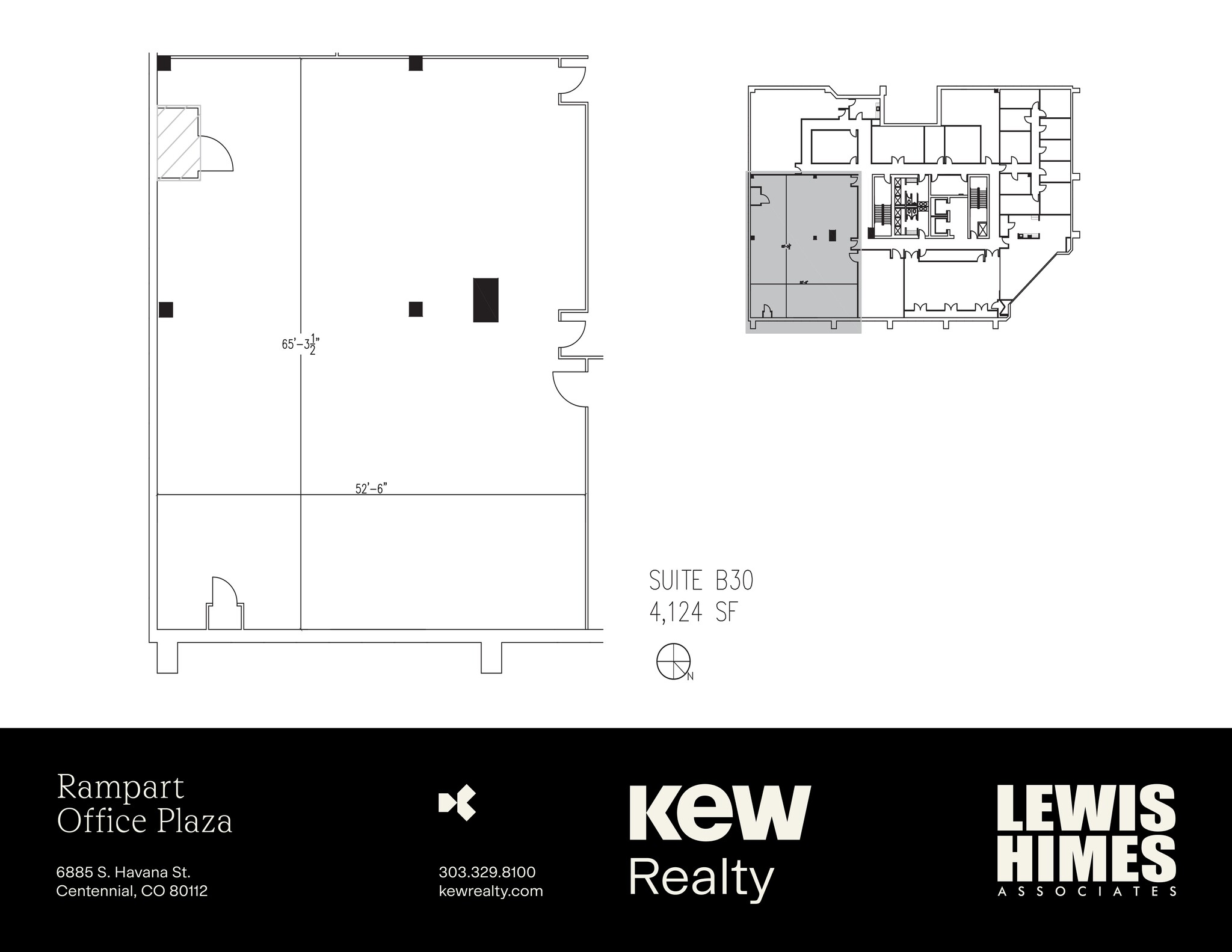 6855 S Havana St, Centennial, CO à louer Plan de site– Image 1 sur 4