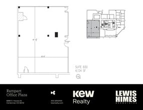 6855 S Havana St, Centennial, CO à louer Plan de site– Image 1 sur 4