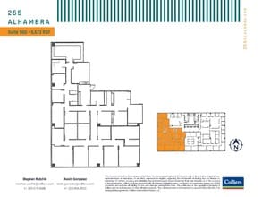 255 Alhambra Cir, Coral Gables, FL à louer Plan d’étage– Image 1 sur 1
