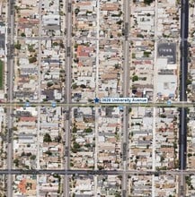 3628-3636 1/2 University Ave, San Diego, CA - VUE AÉRIENNE  vue de carte
