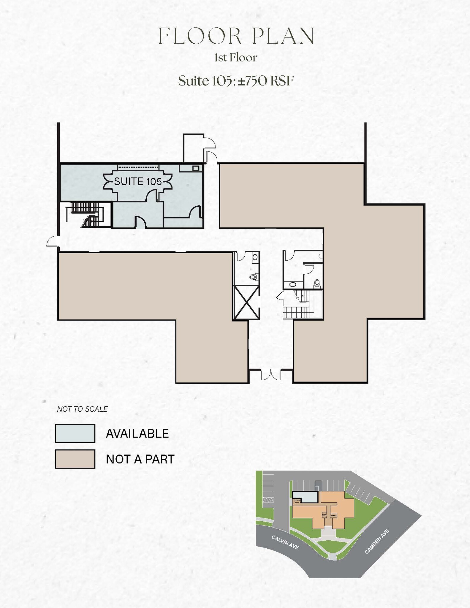 2242 Camden Ave, San Jose, CA à louer Plan d’étage– Image 1 sur 1