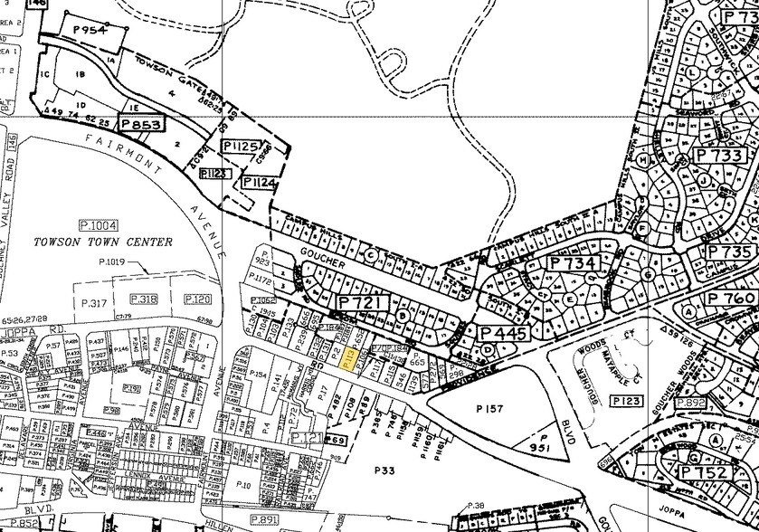 530 E Joppa Rd, Towson, MD à louer - Plan cadastral – Image 2 sur 13