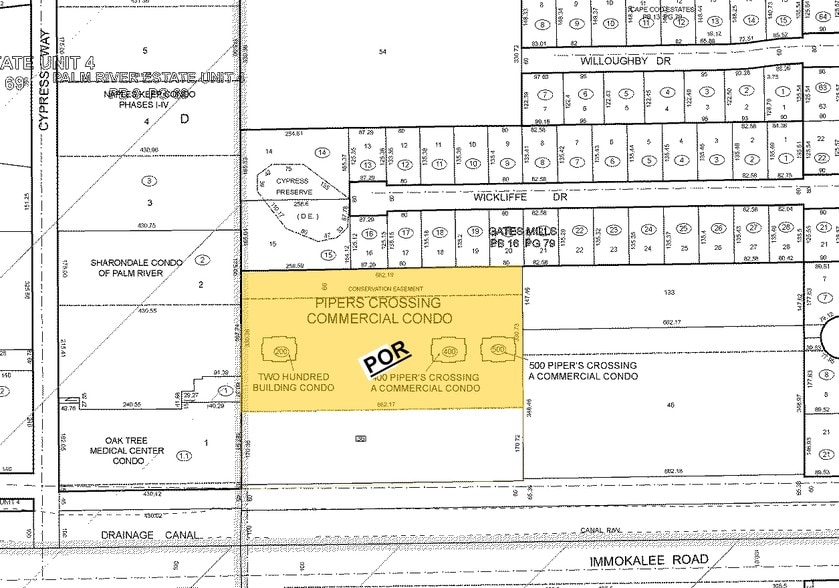 1217 Piper Blvd, Naples, FL à vendre - Plan cadastral – Image 3 sur 11