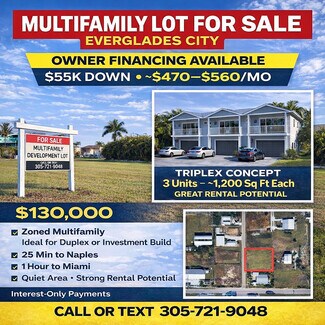 Plus de détails pour 504 Buckner N ave, Everglades City, FL - Terrain à vendre