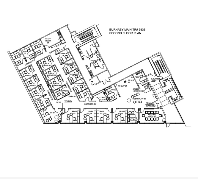 4789 Kingsway, Burnaby, BC à louer Plan d’étage– Image 1 sur 5