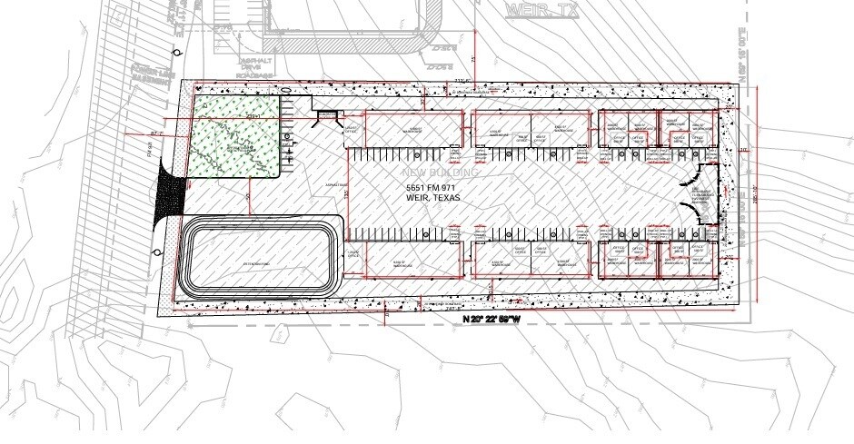 5651 FM 971, Georgetown, TX à vendre - Plan de site – Image 2 sur 3
