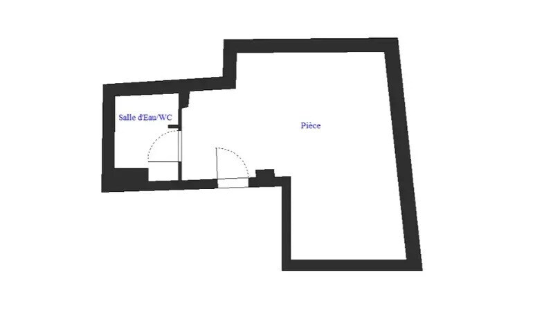 Local d'activités dans Nice à vendre Plan d’étage– Image 1 sur 8