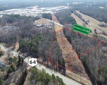 499 Clarksbury Church Rd, Thomasville, NC à vendre - Aérien – Image 2 sur 2