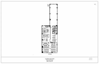 259 W 30th St, New York, NY à louer Plan d’étage– Image 1 sur 1