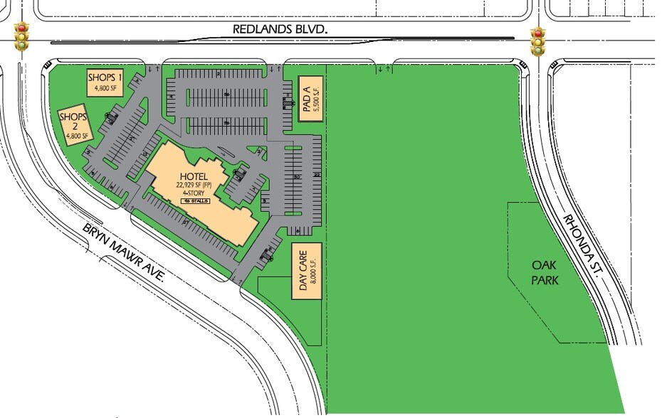 Redlands Blvd, Loma Linda, CA à louer - Photo principale – Image 1 sur 2