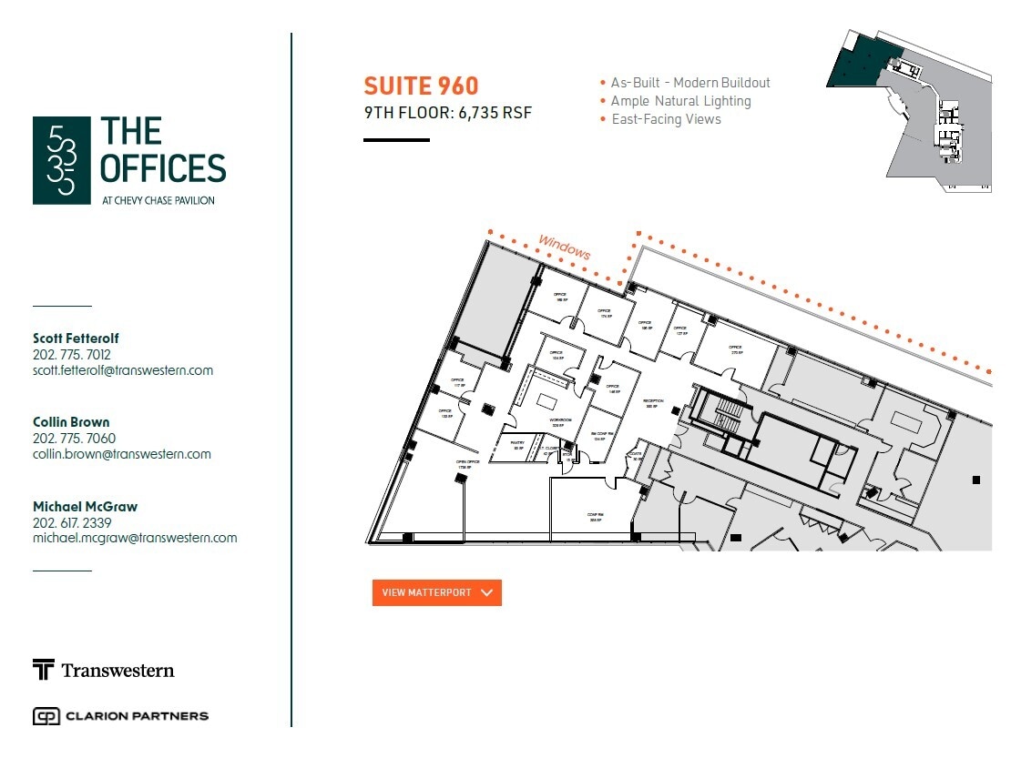 5335 Wisconsin Ave NW, Washington, DC à louer Plan d’étage– Image 1 sur 1