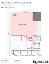 1060 N Garfield St, Lombard, IL à louer Plan d’étage– Image 1 sur 1