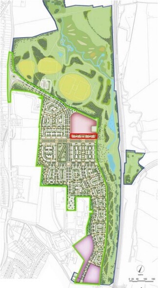 The Av, Wingerworth à vendre - Aérien – Image 3 sur 4