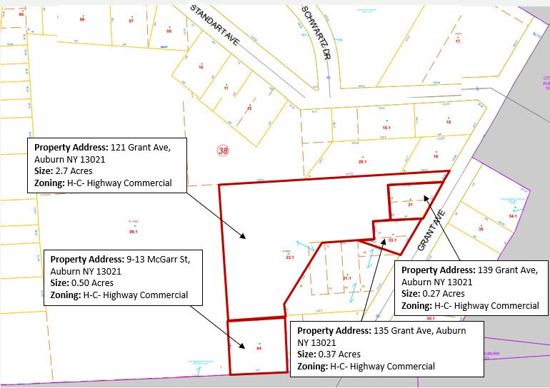 Multiple Parcels- Grant Avenue, Auburn portefeuille de 2 biens à vendre sur LoopNet.fr - Photo de l’immeuble – Image 2 sur 8