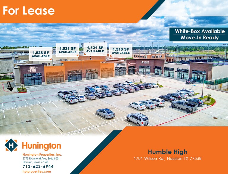 1701 Wilson Rd, Humble, TX à louer - Photo de l’immeuble – Image 1 sur 1